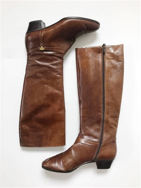 vintage salvatore ferragamo boots